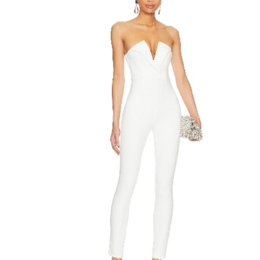 Superdown Off-White Jumpsuit